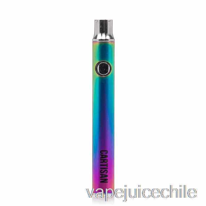 Vape Vhile Botón Artesanal Vv 350 510 Batería Arcoiris